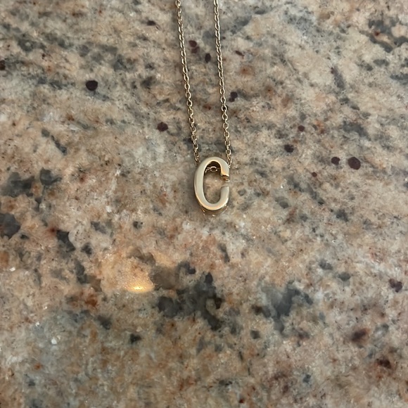 C initial necklace - Picture 3 of 3